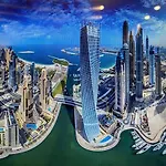 Cayan Tower Luxury Apartment With Sea View