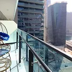 Shh - Studio Apartment With Balcony In Damac Merano Tower, Business Bay