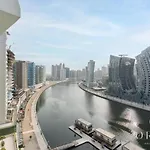 Oraya - Studio With Jaw-Dropping Canal And Burj Views - Business Bay