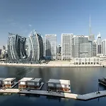 Aliving Stylish Studio Binghatti Canal View & Burj Khalifa