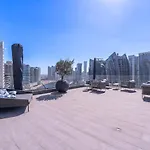 Azure Accents Apartment With Burj Khalifa View