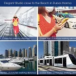 Luxe 1 Bedroom Apartment Near Dmcc Metro & Jbr Beach