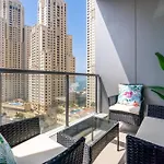Spacious & Luxurious 1Br Apartment - Best Marina Views - 3Mn Walk To Tram, Jbr & Beach (Adults Only)