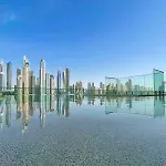 Private Beachfront 1 Bed With 180 View Of Marina Skyline
