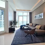 Modern Delux 1 Bed With Canal And Burj Khalifa View