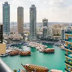 Luxe 1Br In Sparkle Towers - 2 Balconies And Marina Views
