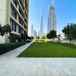 Luxury Burj Royale Apt Balcony Burj Khalifa View