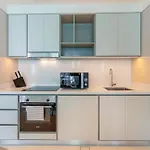 Fam Living - Beachfront Getaway In Emaar Beachfront - Private Beach Access And Luxury Amenities