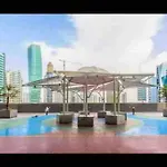 Cozy Studio Business Bay Burj Khalifa Canal View