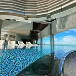 Full Burj Khalifa View Lux 2Bedroom With Rooftop Pool Central Location In Paramount Hotel Midtown