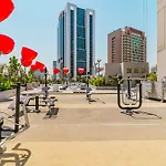 Chic Studio With Balcony 5 Mins Walk To Dubai Mall