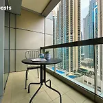 Higuests - Royal 2Br Apt With Balcony Near Burj Khalifa