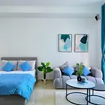 Lxury Brand New Studio W/ Balcony And Marina View