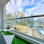 Lxury Brand New Studio W/ Balcony And Marina View