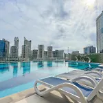 Luxurious 1Br In Elite With Burj Khalifa View