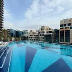 Luxurious 1Br In Elite With Burj Khalifa View