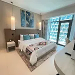 Luxury Sea View 5 Star One Bedroom-Seven Hotel & Apartment - West Beach At The Palm Jumeirah -Privet Beach