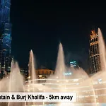 Luxury Escapes - View Of Canal & Burj Khalifa 1Br Large Premium Apt - Amna Tower