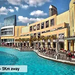 Luxury Escapes - View Of Canal & Burj Khalifa 1Br Large Premium Apt - Amna Tower