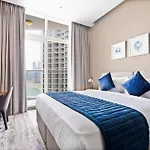 Aliving Stylish Studio At Damam Prive With Balcony And Partial Burj Khalifa View-1315