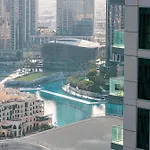 Damac Maison Mall Street 3 Bedroom Burj Khalifa View With Gym And Pool 1 Minute Walk To Dubai Mall