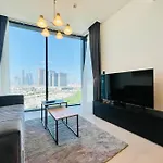 Burj Khalifa Skyline View Sobha Waves - Sobha Hartland
