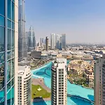 Stylish 1Br With Iconic Burj And Fountain Views