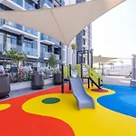 Lovable Studio With Street View At Azizi Riviera In Meydan One