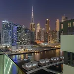 The Burj And Canal Views