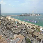 Jbr Beachfront Luxe Apartment All Rooms Sea Facing