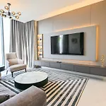Stylish 1Br By The Lagoon In District One Meydan