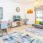 Spacious 2-Bedroom Apartment In Lamtara Tower, Madinat Jumeirah Living, Dubai