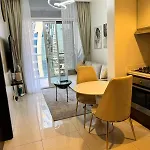 Chic 1-Bedroom Retreat With Stunning Canal View Near Burj Khalifa & Business Bay