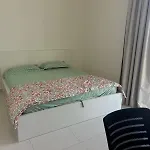 Females Only - Private Room With Work Desk And Attached Bathroom In Villa