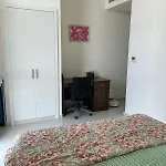 Females Only - Private Room With Work Desk And Attached Bathroom In Villa