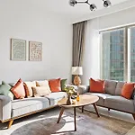 Skyline 3Bdr Plus 1Guest Room With Burj Khalifa & Fountain View