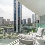 Airstay - Vibrant Studio With Canal Views - Near Burj Khalifa - Monthly Offer Available