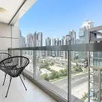 Silkhaus Modern 1Br With Balcony In Emaar Tower