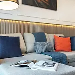 Waterfront Marina Views Sleeps 4 Near Beach & Mall