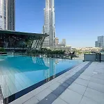 Luxury 3Br Apartment With Burj Khalifa Views