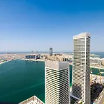 Luxury 3Br Penthouse Retreat - Private Beach & Marina Views