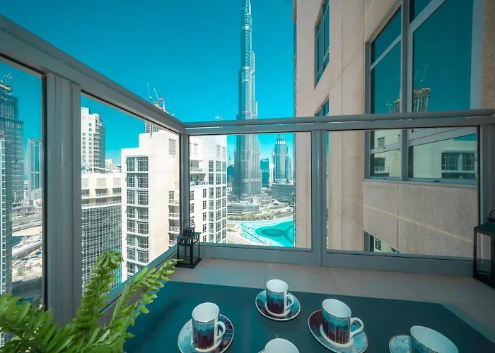 Durrani Homes - Residences Lux Two Bedroom With Burj Khalifa Fountain View