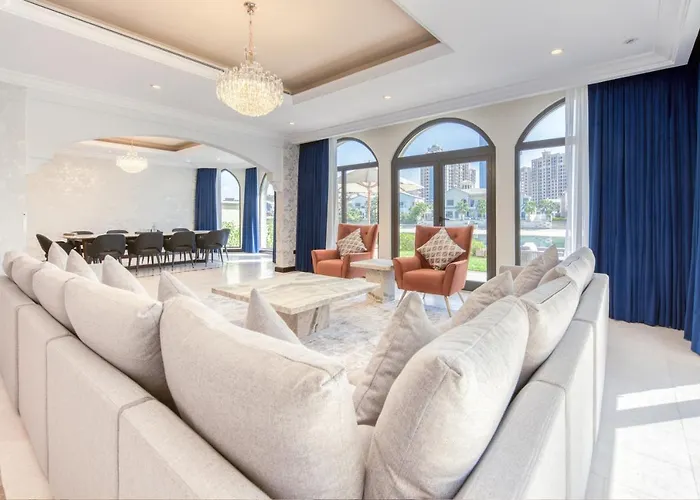 Sol Living - Exquisite 5Br Garden Villa W/Pool & Beach In Palm
