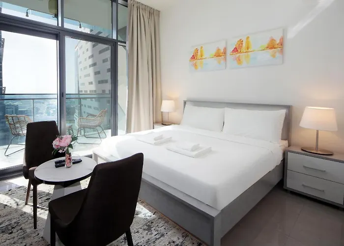 Shh - Studio Apartment With Balcony In Damac Merano Tower, Business Bay