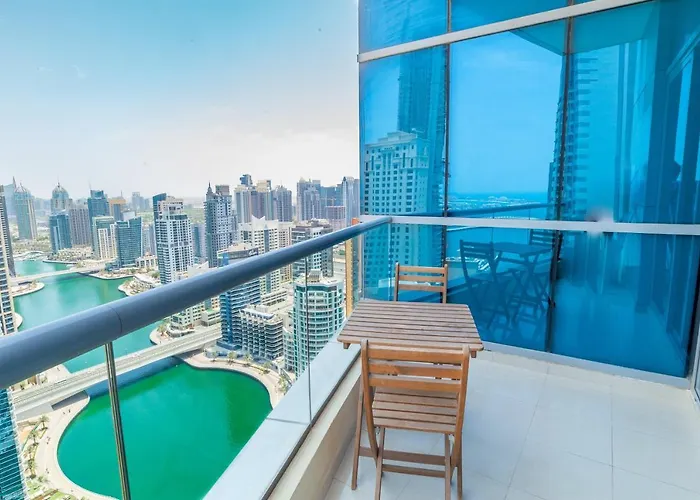 Elegant 1Br For In Bay Central With Amazing View - Dubai Marina - Kvn