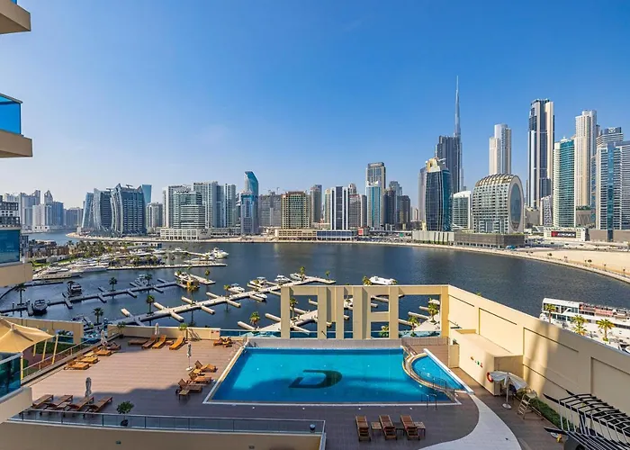 Daniels 1Br Business Bay Partial Burj Khalifa View
