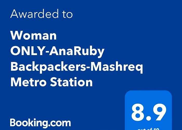 Woman Only-Anaruby Backpackers-Mashreq Metro Station