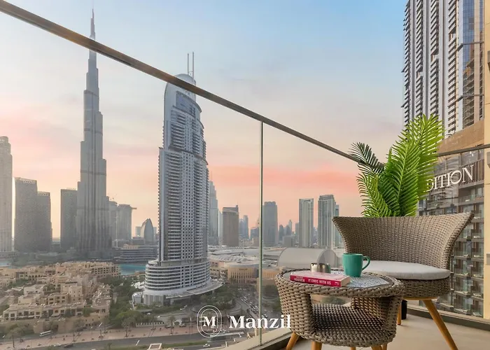 Manzil - Graceful 2Br With Iconic Burj Khalifa Views