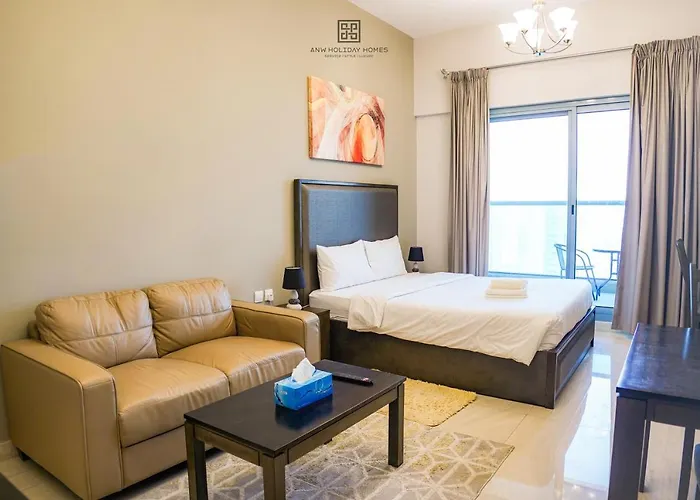 Studio With Burj View At Elite Business Bay Residence By Anw Vacation Homes