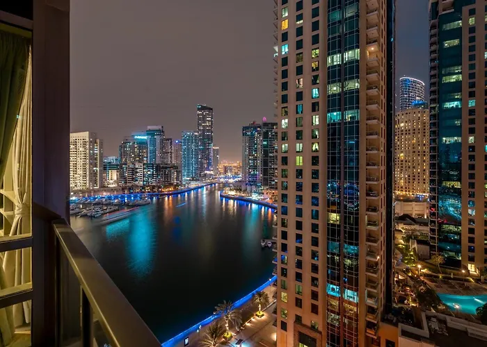 Spacious & Luxurious 1Br Apartment - Best Marina Views - 3Mn Walk To Tram, Jbr & Beach (Adults Only)
